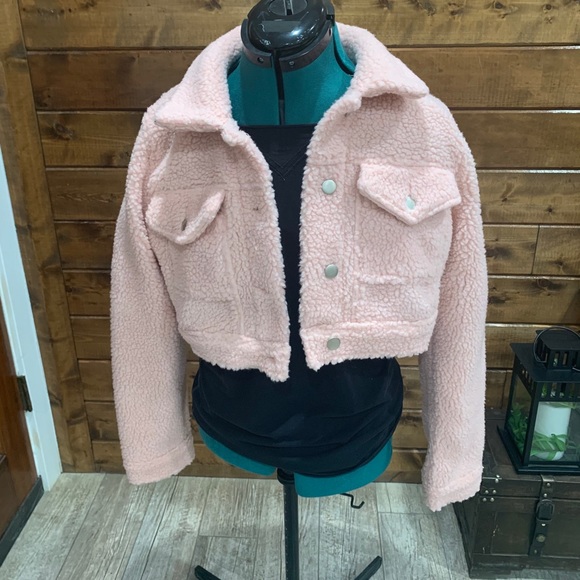 forever new pink jacket